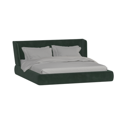 Valentina bed in Boucle Hevia Fabric