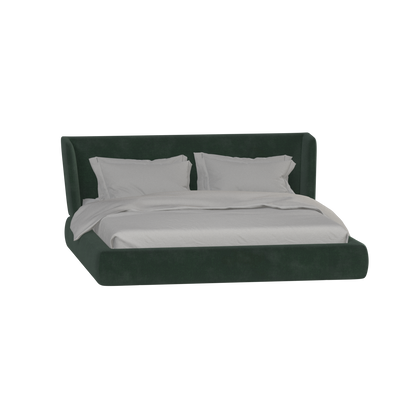 Valentina bed in Boucle Hevia Fabric