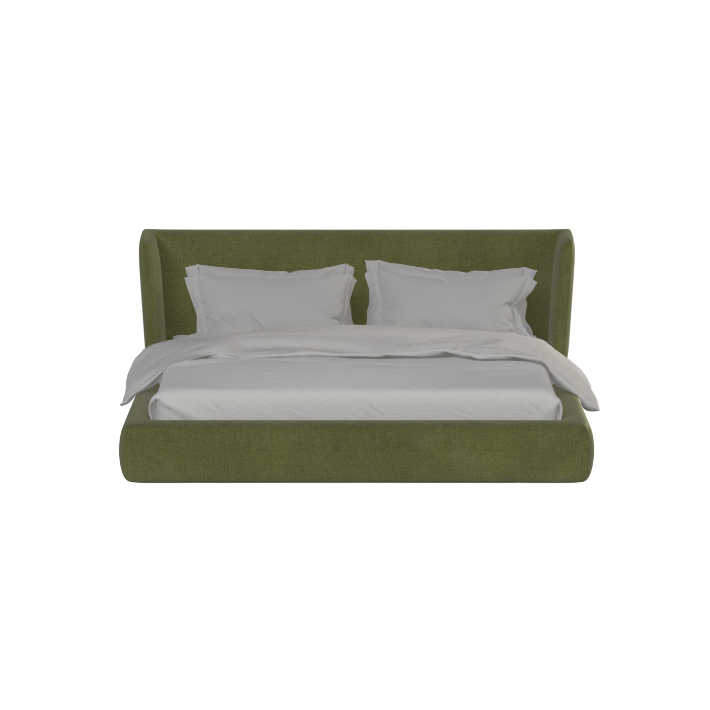 Lit Valentina en tissu Boucle Hevia 