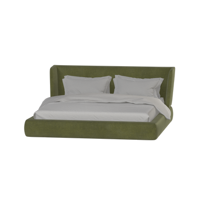 Lit Valentina en tissu Boucle Hevia 