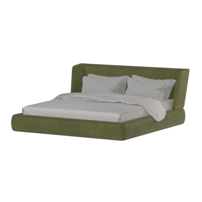 Lit Valentina en tissu Boucle Hevia 