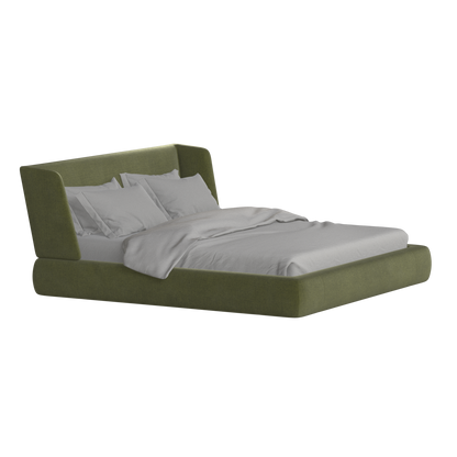 Lit Valentina en tissu Boucle Hevia 