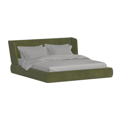 Lit Valentina en tissu Boucle Hevia 