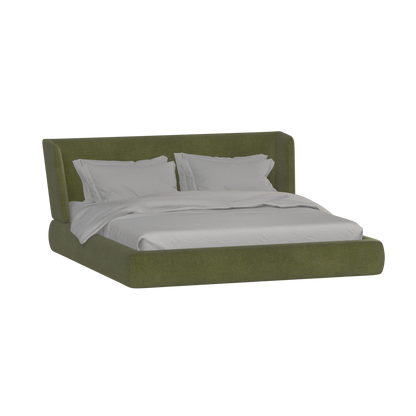 Lit Valentina en tissu Boucle Hevia 