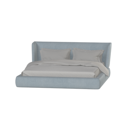 Valentina bed in Boucle Hevia Fabric