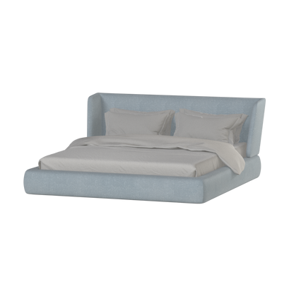 Valentina bed in Boucle Hevia Fabric