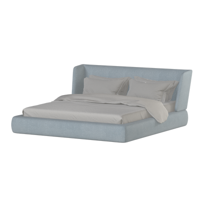 Valentina bed in Boucle Hevia Fabric