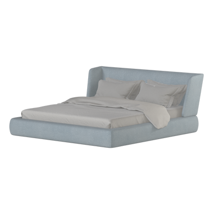 Valentina bed in Boucle Hevia Fabric