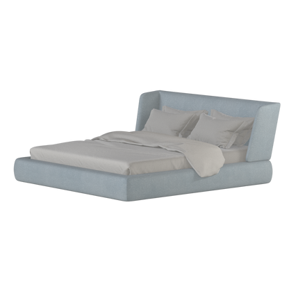 Valentina bed in Boucle Hevia Fabric