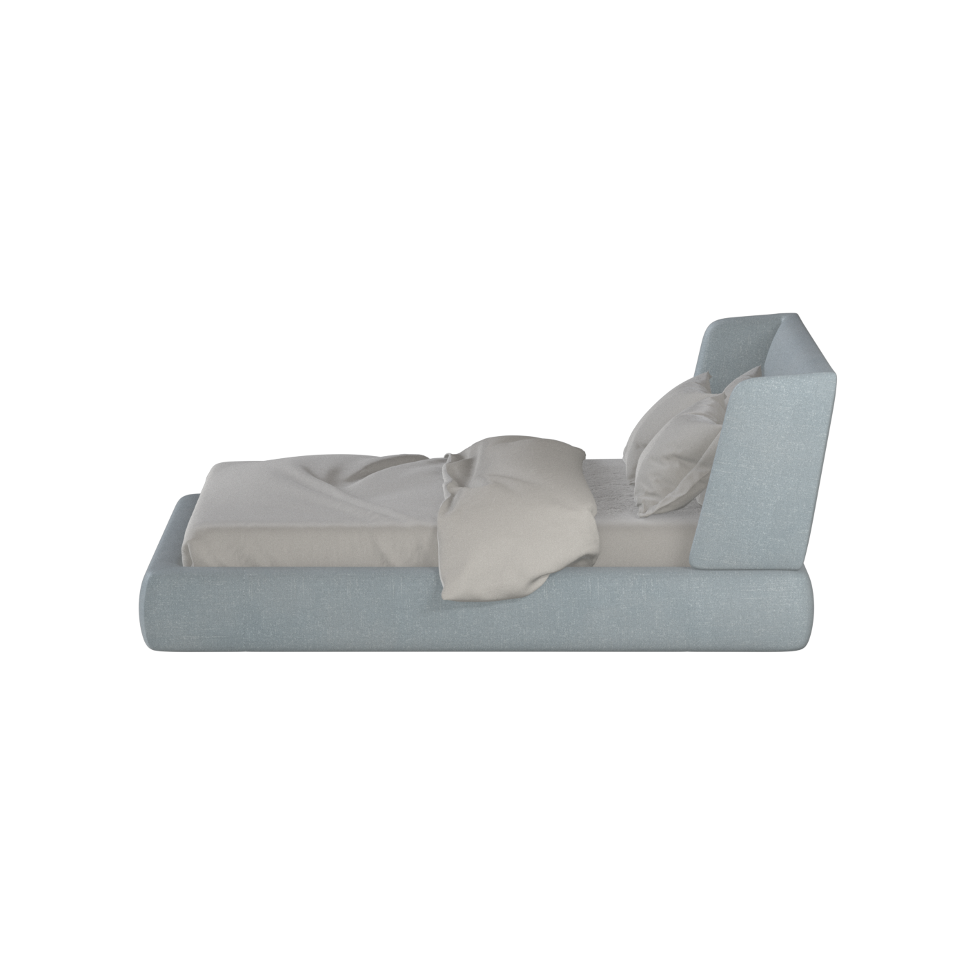 Valentina bed in Boucle Hevia Fabric