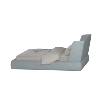 Valentina bed in Boucle Hevia Fabric