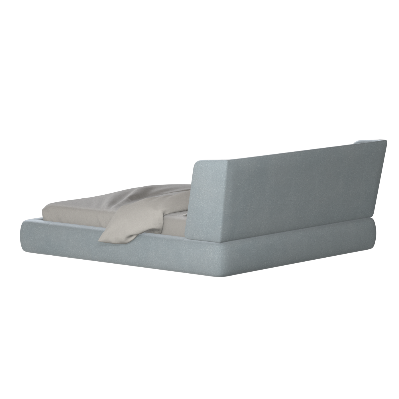 Valentina bed in Boucle Hevia Fabric
