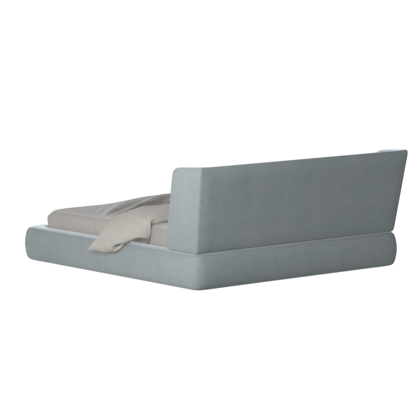 Valentina bed in Boucle Hevia Fabric
