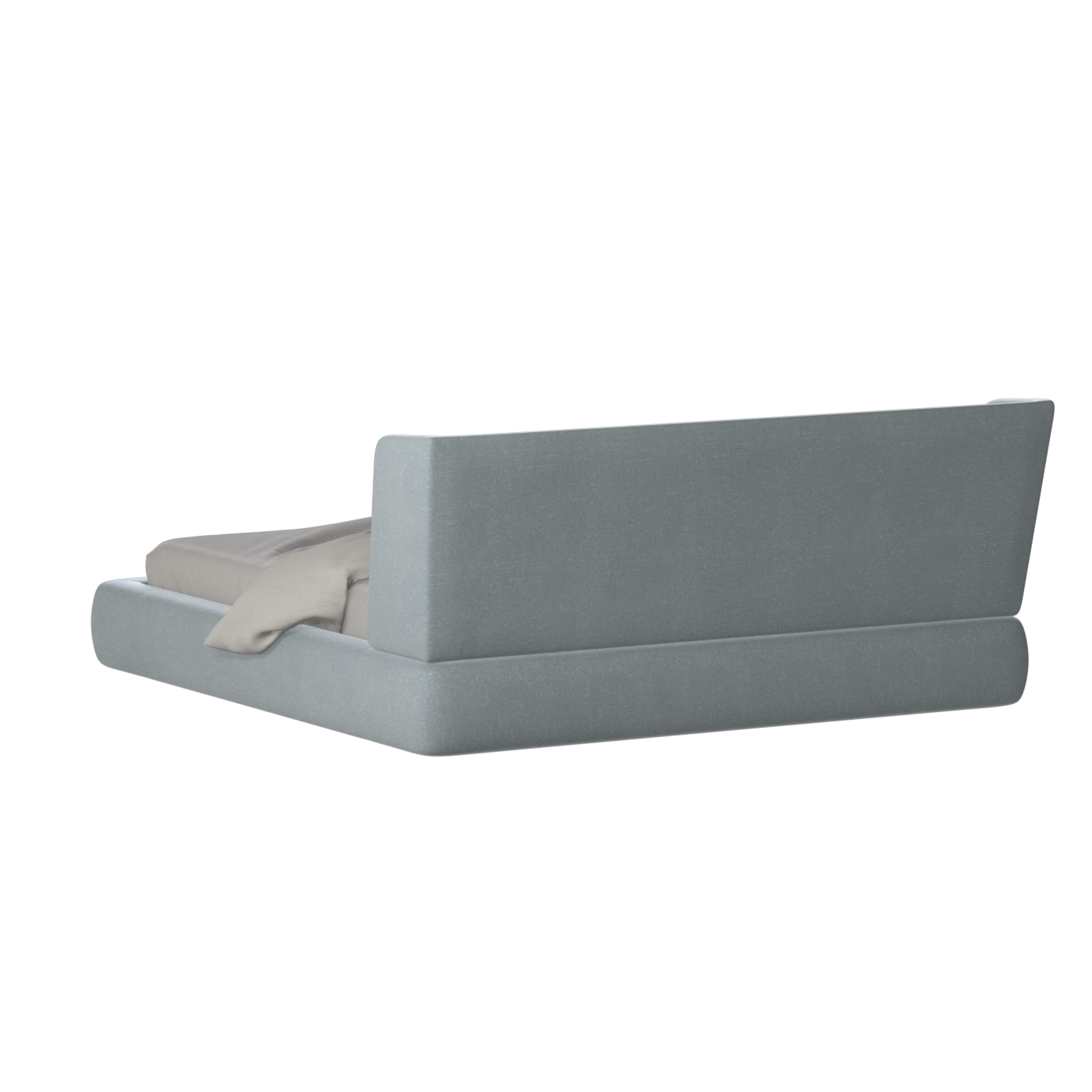 Valentina bed in Boucle Hevia Fabric