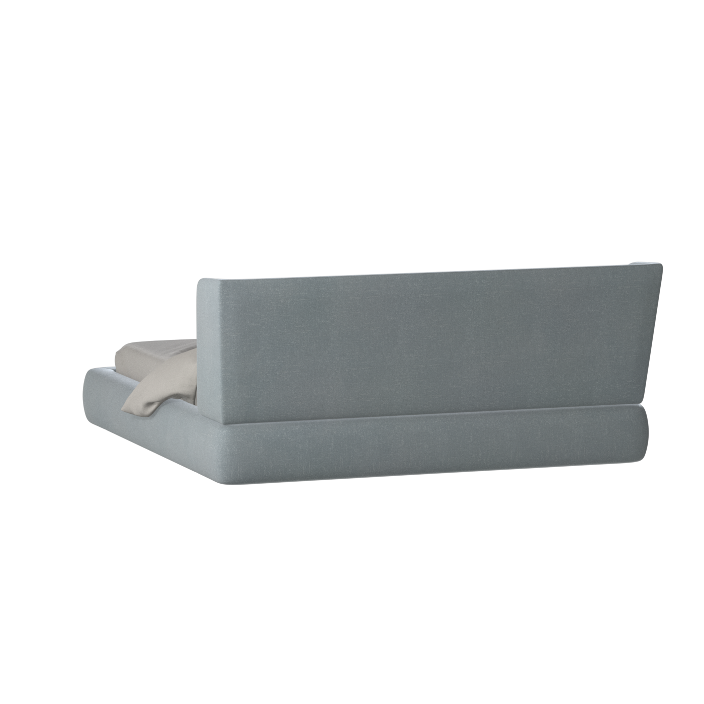 Valentina bed in Boucle Hevia Fabric