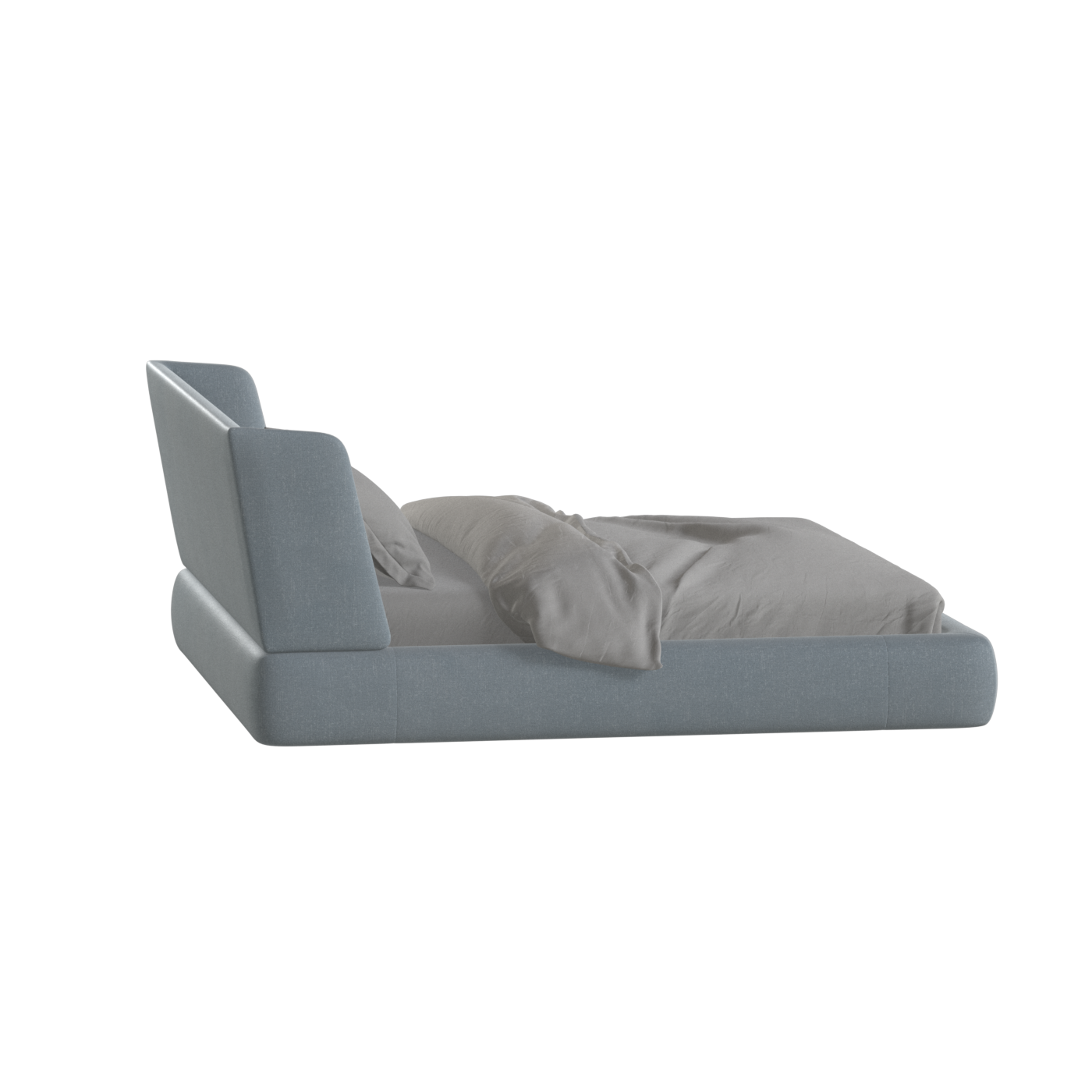 Valentina bed in Boucle Hevia Fabric