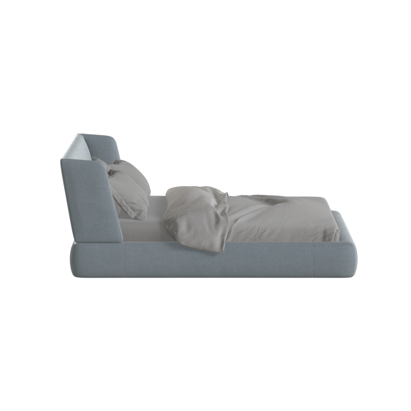 Valentina bed in Boucle Hevia Fabric