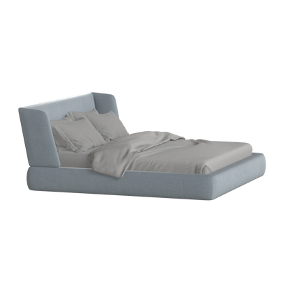 Valentina bed in Boucle Hevia Fabric