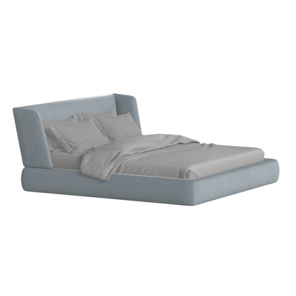 Valentina bed in Boucle Hevia Fabric