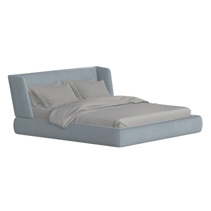 Valentina bed in Boucle Hevia Fabric