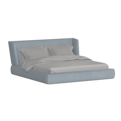 Valentina bed in Boucle Hevia Fabric