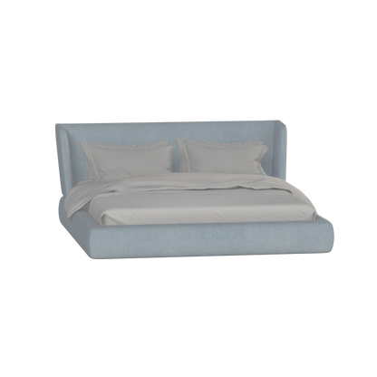 Valentina bed in Boucle Hevia Fabric