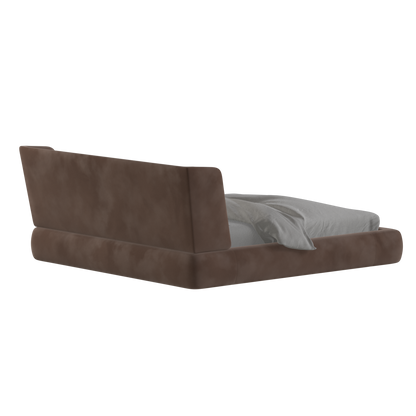Valentina bed in Boucle Velvet Fabric