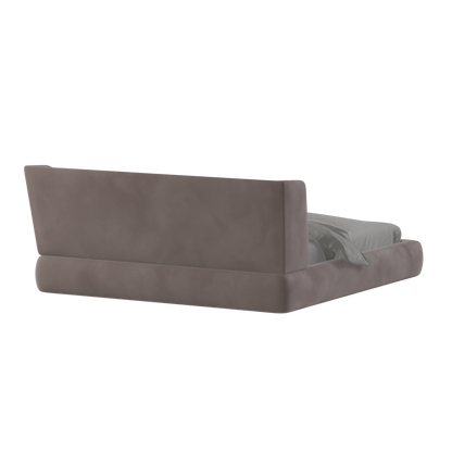 Valentina bed in Boucle Velvet Fabric