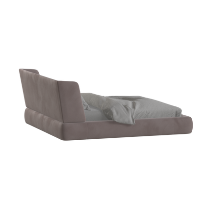 Valentina bed in Boucle Velvet Fabric