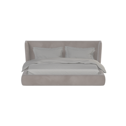 Valentina bed in Boucle Velvet Fabric