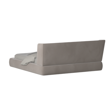 Valentina bed in Boucle Velvet Fabric
