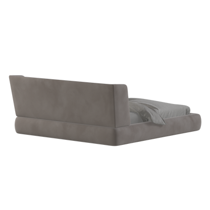 Valentina bed in Boucle Velvet Fabric